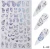 Import 2020 New Design Butterfly 3D Nail Sticker Beautiful Decals Decoration Nail Art Accessories Design Sticker from China