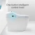 Import 2020 New design intelligent toilet one piece tankless s-trap ceramic smart wc foot control flushing automatic smart toilets from China