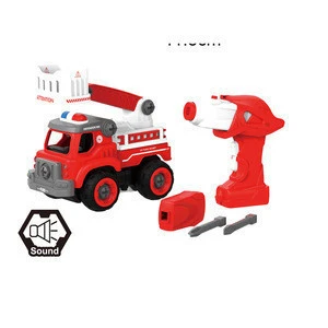 2020 new rc take apart Building Toys 26 Pieces Assembly Car Toys with Drill Tool