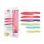Import 2020 OEM popular design 12 pieces non-stick colorful coating kitchen knife set with sheath from China