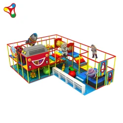 2020 Popular safety commercial indoor space theme children game soft play playground equipment