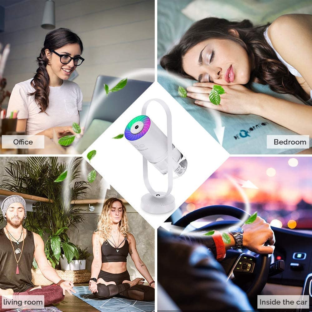 Magic Shadow Humidifier Buy 2020 Ultrasonic Cool Mist Usb Mini Portable Magic Shadow 200ml ...