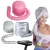 Import 2021 New Amazon Hot sell Professional Salon Nylon Attachment Hair Dryer Soft Bonnet Cap Hat bonnet dryer attachment from China