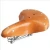 Import 2021 new Bicycle leather saddle true three spring cushion retro seat leather saddle seat bag bicycle accessories from China