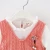 Import 2021 OEM wholesale Small pendant baby girls dress spring and autumn fashion cravat casual baby girls frock from China