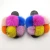 Import 2021 Pvc hot sale super soft 100% real fox fur ball slippers sandals for women laday girls from China