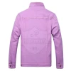 2024 Solid Color Casual Wear Men Jeans Jacket Streetwear New Fashion Comfortable Men Jeans Jacket