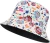 Import 2024 top sales OEM custom printed bucket hat customizable fisherman hat reversible embroidery logo bucket hat from China