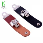 2.0/3.0Leather Usb Flash Drive Housing Case Shell 32Gb 16Gb Clip Thin