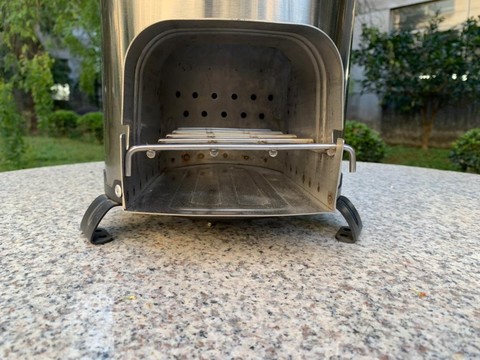 22cm cast iron top natural draft clean burning energy saving wood stove