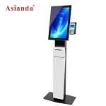 24 32 Order  Touch Screen POS System Self Pay Self Service Payment Order Kiosk for Mcdonald S KFC Restaurant Manufactures