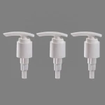 24/415 screw up lotion pump head Black Ribbed hand wash PP Bottle dispenser pump