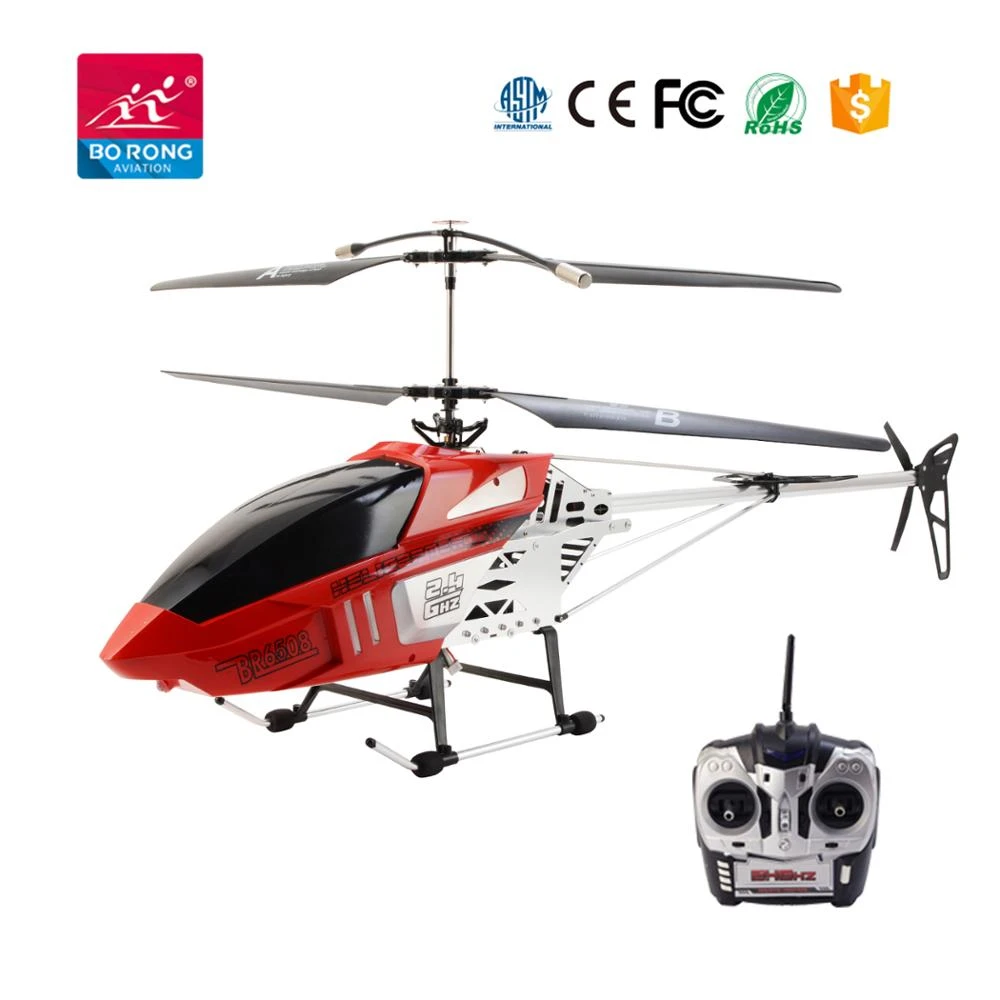 2.4G remote control super large powerful rc helicopter 6ch camera with gyro BR6508