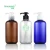Import 250ml PET clear Round cosmetic Boston Lotion pump plastic shampoo bottle from China
