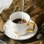 Import 250ml Romantic Gift Ceramic Coffee Cups Tea Cups and Saucer Sets from China