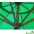 Import 2.5m Wooden garden umbrella ,with pulley system with logo printing ,with tilt from China