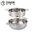 Import 3-Tiers Stainless Steel Steamer Set  Cookware Stack and Steam Pot Set with Glass Lid from China