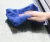Import 30*30 car towel microfiber absorbent car wash cleaning towel blue from China