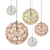 324-2 Contemporary stainless steel Etch Web Copper pendant light lighting big chandelier