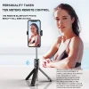 360 degree rotation Retractable fashion mini smartphone Tripod phone selfie-stick 360