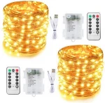 3AA Battery and USB Fairy Deck LED Copper Wire String Light for Wedding Lighting from iLed Lighting