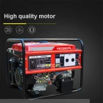 3KW Gasoline Generator Small Household Camping Power Generation Equipment Single Phase Gasoline Engine 110V/220V/380V