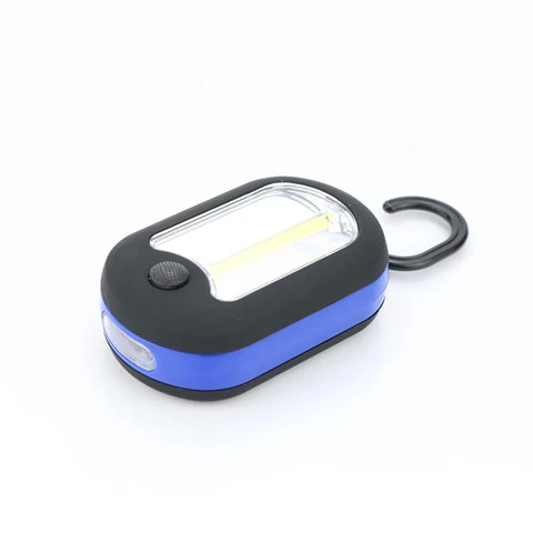 3W COB 3 LED Work light With Hook and Magnet, Mini Portable outdoor car repairing Light