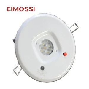 3w recessed integrated emergency downlight 2017 Led emergency light