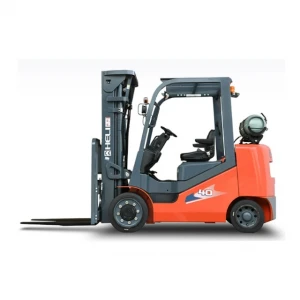 4-5t LPG Counter Balanced Cushion Heli Forklift Trucks