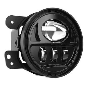 4 inch led fog light for offroad 4x4 jeeps wrangler fog lamps led auto lighting system without halo ring
