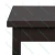 Import 4 Leg 1 Drawer Black wooden Night Stand Modern Nightstand Bedside Table from China
