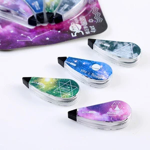 4 Pcs/Pack Fantastic Starry Sky Correction Tape Promotional Gift Stationery Student Prize School Office Supply