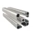 Import 40 Series T Slot Structure Aluminium Profile 40 X 40 Mm Tslot 40 X 40 Aluminium Strut Profile from China