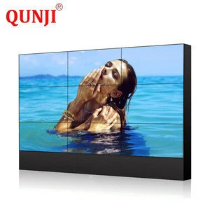 43 Inch Ultra Narrow Bezel Indoor Advertising Screen 3x3 LCD Video Wall 4K