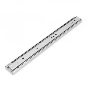45Mm Soft Close ball bearing Telescopic Channel Push To Open Drawer Slides