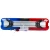 Import 47 inch 12V 260W red blue police emergency led warning lightbar light bars with built in speaker amplifier and siren from China