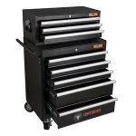 5 Drawers Antique Assistant Auto Tool professional tools Cabinet On Wheel