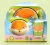 Import 5-Piece Patterned Multi-Colored Bamboo Fibre Kids Dinnerware Set from China