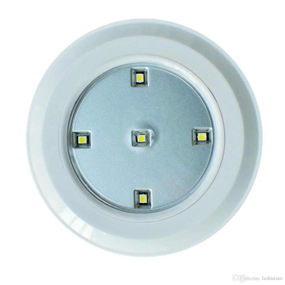 5 SMD Led Cabinet Lighting 5 COB LED Mini Wireless Led Puck Light with Remote