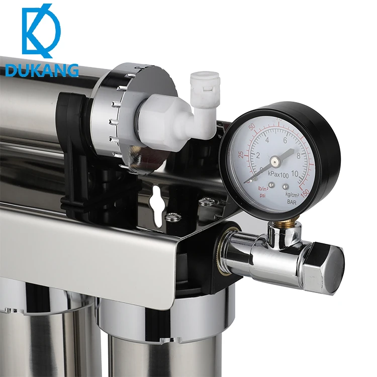 5 Stage Durable Using Full House New Stainless Steel Housing Double Counter Top Water Filter