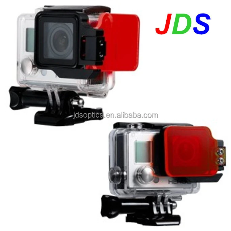 52mm red color camera conversion filter fit most camera lens