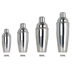 550 ml Bar Tool Metal Stainless Steel Martini Cocktail Shaker