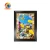 Import 5D lenticular pictures of sea life design with MDF frame  dolphin lenticular 5d poster from China