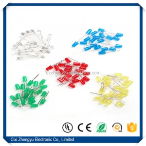 5mm LED Diode Light DIY LEDs Electronic Red, Green, Blue, Yellow and White