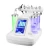 Import 6 in 1 hydra+diamond peeling+oxygen spray anti-aging acne treatment microdermabrasion machine from China