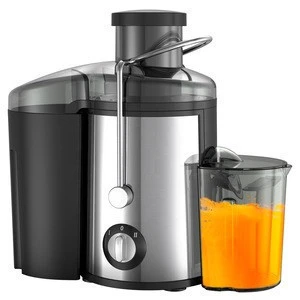 600W Juice Extractor Whole Centrifugal Juicer for Fruit and Vegetable Stainless Steel Body