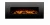 Import 60&quot; glass indoor wall mounted led  log insert electric fireplace READY TO SHIP from China