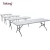 Import 6&amp;8-Foot Rectangular Plastic Folding Table from China
