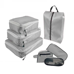 7 In 1 Travel Organizer Bag Set Lightweight Travel Luggage Organizer Bags 7 Pcs Packing Cubes Travel Bag Set