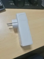 7inova AV500 Ethernet Powerline Network Single Adapter Homeplug To Build Network Over Mains With Integrated Outlet For
